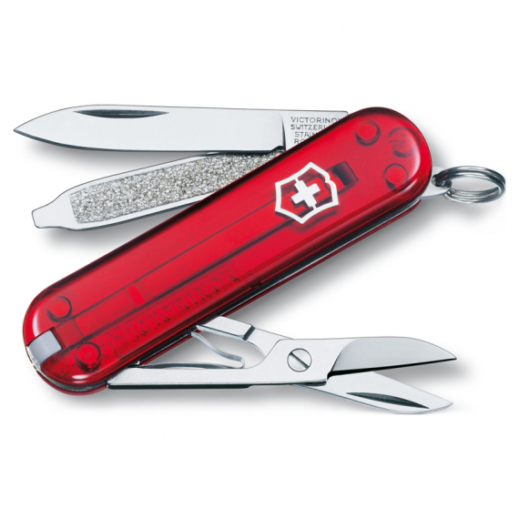 Victorinox Pocket Knife Classic SD Red in de groep Gereedschappen en accessoires / Multi-Tools bij Sportfiskeprylar.se (0-6223)