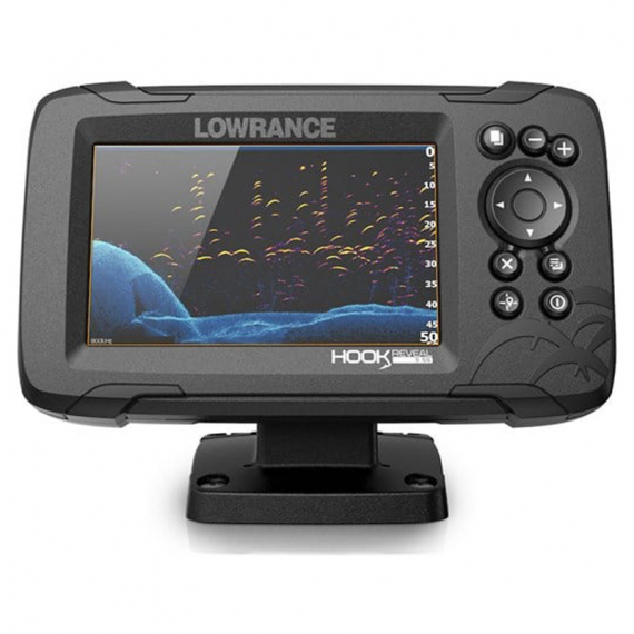 Lowrance Hook Reveal 5 incl 50/200 HDI ROW transducer in de groep Marine Elektronica & Boot / Fishfinders & kaartplotters / Combo Dieptemeter & GPS bij Sportfiskeprylar.se (000-15502-001)