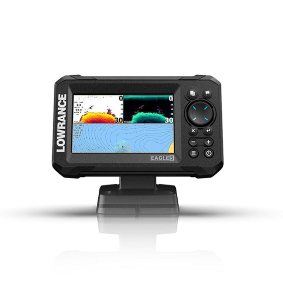 Lowrance Eagle 5 SplitShot ROW in de groep Marine Elektronica & Boot / Fishfinders & kaartplotters / Combo Dieptemeter & GPS bij Sportfiskeprylar.se (000-16112-001)