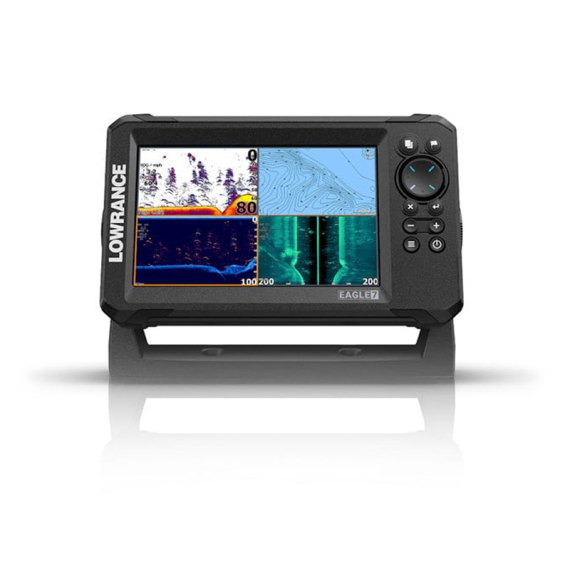 Lowrance Eagle 7 TripleShot ROW in de groep Marine Elektronica & Boot / Fishfinders & kaartplotters / Combo Dieptemeter & GPS bij Sportfiskeprylar.se (000-16121-001)