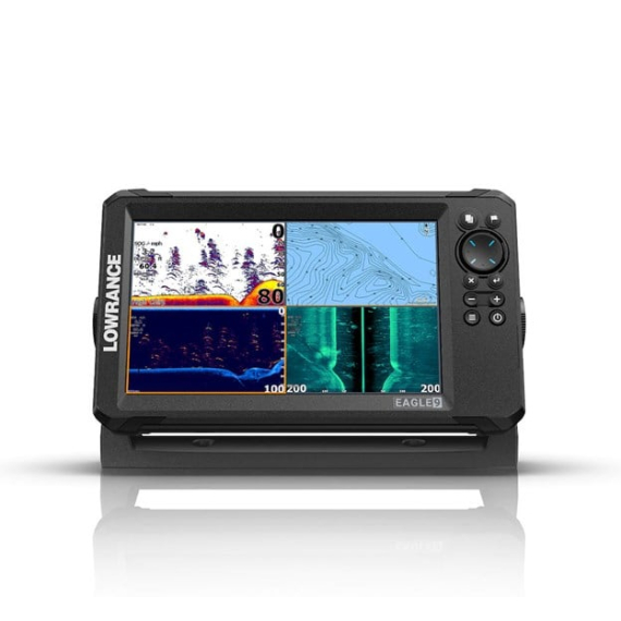 Lowrance Eagle 9 inc TripleShot HD Transducer in de groep Marine Elektronica & Boot / Fishfinders & kaartplotters / Combo Dieptemeter & GPS bij Sportfiskeprylar.se (000-16127-001)