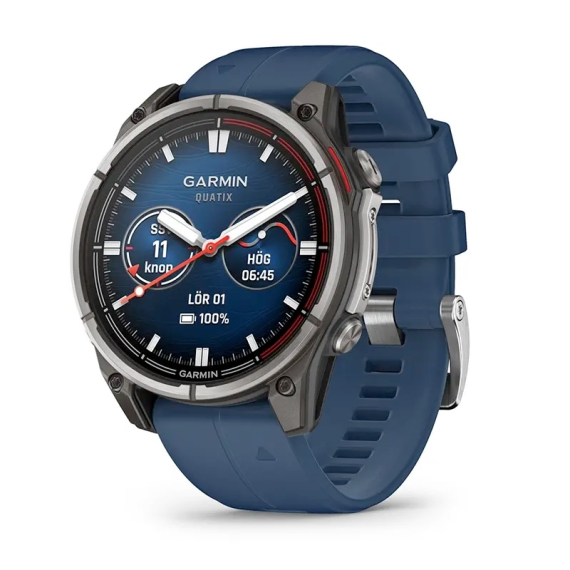 Garmin Quatix 8, Amoled in de groep Outlet / Maritieme elektronica in de aanbieding bij Sportfiskeprylar.se (010-02904-51r)