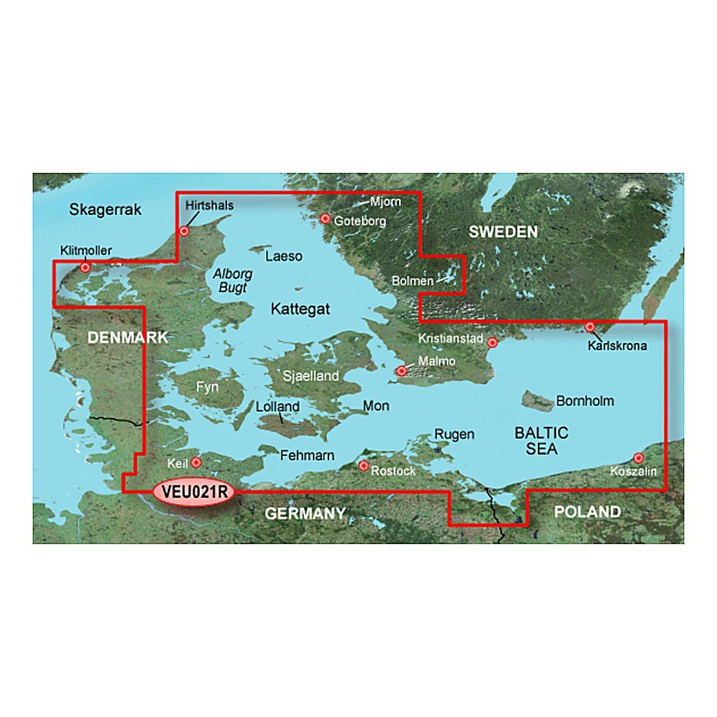 Garmin Bluechart G3 021R GBG_-Karlskrona in de groep Marine Elektronica & Boot / Kaartplotters & Navigatie bij Sportfiskeprylar.se (010-C0777-20)