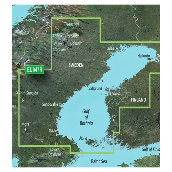 Garmin Bluechart G3 047R Öregrund-Haparanda in de groep Marine Elektronica & Boot / Kaartplotters & Navigatie bij Sportfiskeprylar.se (010-C0783-20)