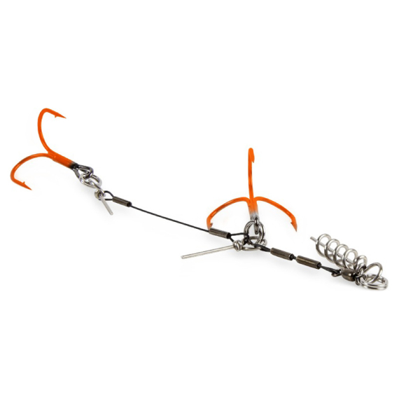CWC PRO UV Orange Stinger, SS in de groep Haken & Terminal Tackle / Stingers & Stinger-accessoires / Stingers bij Sportfiskeprylar.se (03-CWOSSB2r)