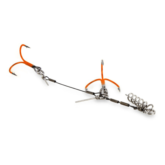 CWC Rattle Stinger UV Orange in de groep Haken & Terminal Tackle / Stingers & Stinger-accessoires / Stingers bij Sportfiskeprylar.se (03-CWOSSH1r)