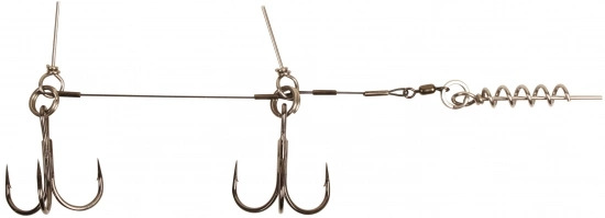 BFT Shallow Stinger Titanium in de groep Haken & Terminal Tackle / Stingers & Stinger-accessoires / Stingers bij Sportfiskeprylar.se (03-FHPTI2Sr)