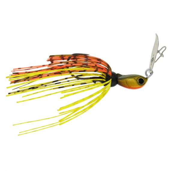 Kuusamo Viekas 12g - Perch UV in de groep Kunstaas / Bladed Jigs & Chatterbaits bij Sportfiskeprylar.se (043200501)