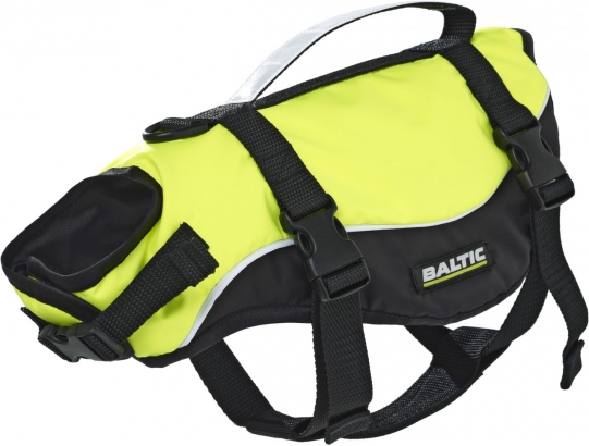 Baltic Cat Life Vest Maja Black/Yellow in de groep Kleding & Schoenen / Drijvende kleding / Reddingsvesten / Reddingsvesten Kat & Honden bij Sportfiskeprylar.se (0473-000-1r)