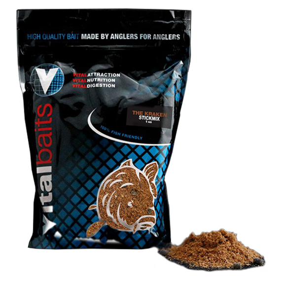 Vital Baits Pellets Strawberry Nutty 1 kg in de groep Kunstaas / Boilies, Haakaas & Grondaas / Pellets bij Sportfiskeprylar.se (07-0016r)