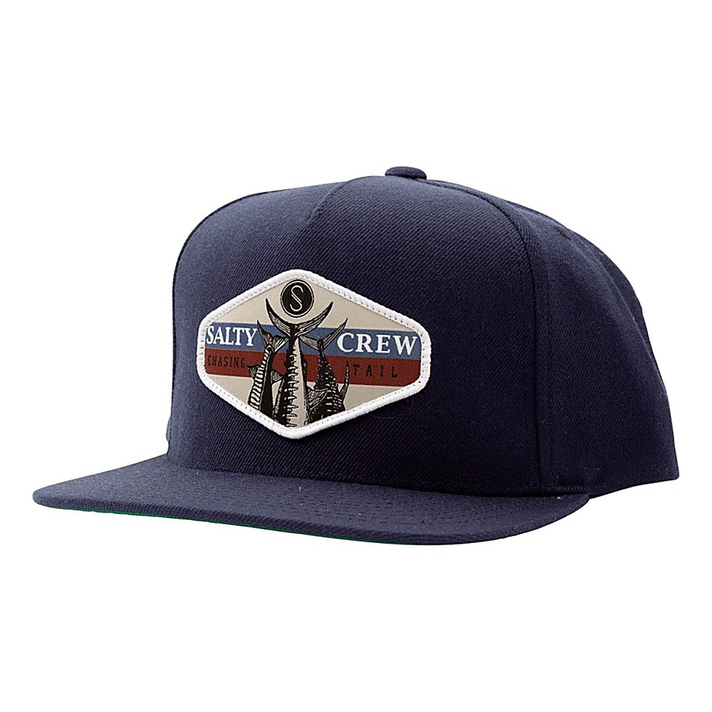 Salty Crew High Tail 5 Panel Navy in de groep Kleding & Schoenen / Petten, mutsen en overig / Petten bij Sportfiskeprylar.se (0804046232247)