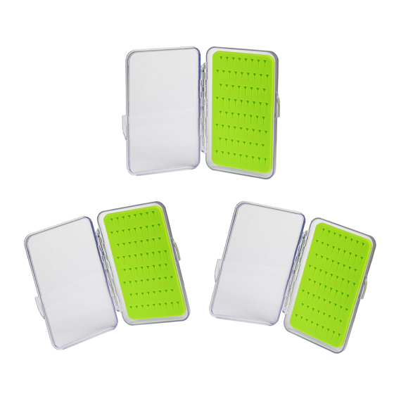 Slim Tri-Foam Flybox (3-Pack) in de groep Opslag / Tackleboxen / Vliegvisboxen bij Sportfiskeprylar.se (09A0012093PCS)