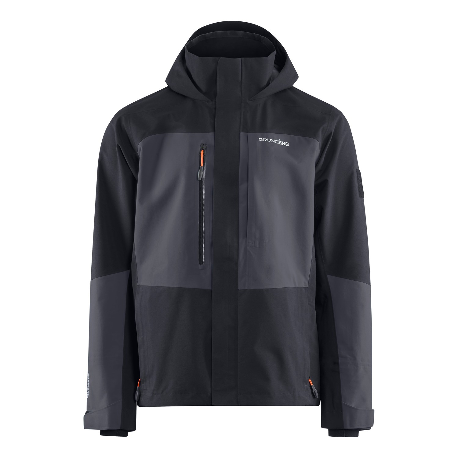 Grundéns Gore-Tex Pro Fishing Jacket Obsidian in de groep Kleding & Schoenen / Kleding / Jassen / Regenjassen bij Sportfiskeprylar.se (10008-079-0013r)