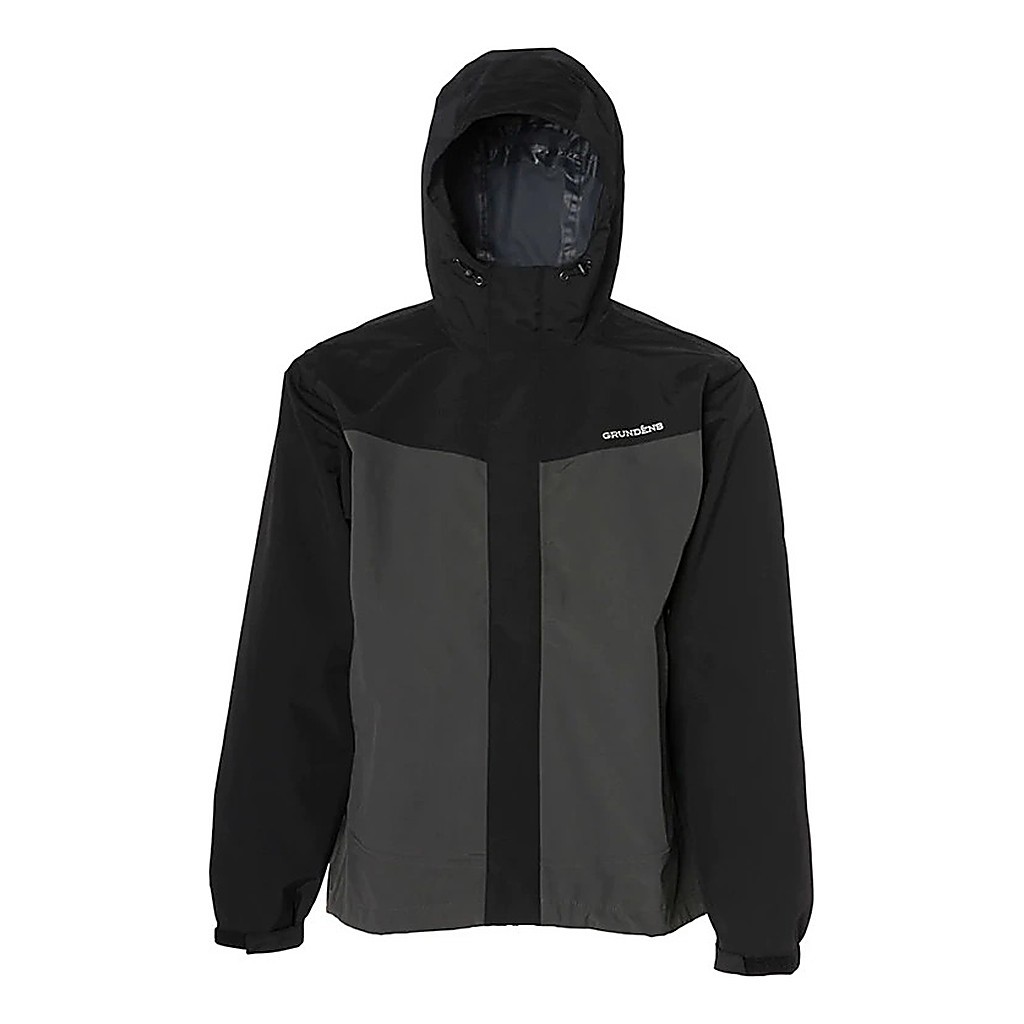 Grundéns Full Share Jacket Black/Grey in de groep Kleding & Schoenen / Kleding / Jassen / Regenjassen bij Sportfiskeprylar.se (10044-015-0013r)