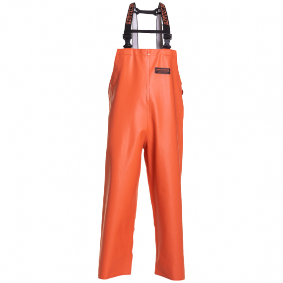 Grundéns Herkules 16 Bib Pant Orange in de groep Kleding & Schoenen / Kleding / Broeken / Regenbroeken bij Sportfiskeprylar.se (10096-800-0013r)