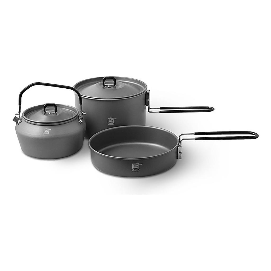 Delphin Camping Cookware Set 3-in-1 in de groep Outdoor / Camping Keuken & Keukengerei / Bekers & Mokken bij Sportfiskeprylar.se (101000469)