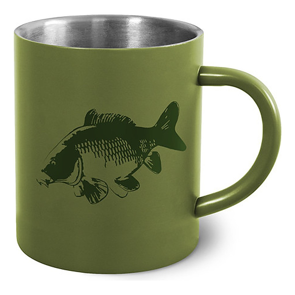 Delphin Stainless Steel Carp Cup - 300 ml in de groep Outdoor / Camping Keuken & Keukengerei / Bekers & Mokken bij Sportfiskeprylar.se (101002393)