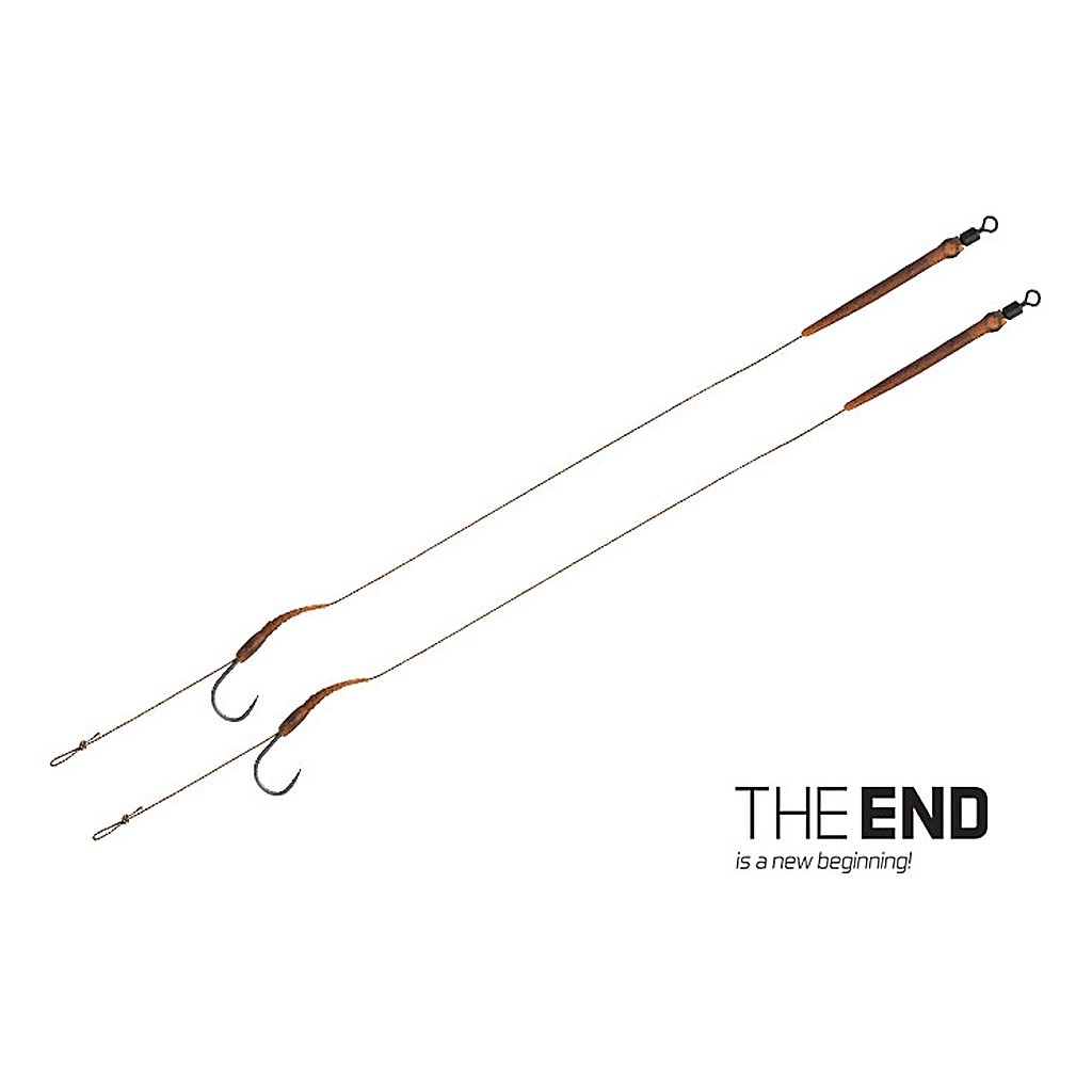 Delphin The End Boilie Rig 2pcs in de groep Haken & Terminal Tackle / Kant-en-klare rigs bij Sportfiskeprylar.se (101004307r)