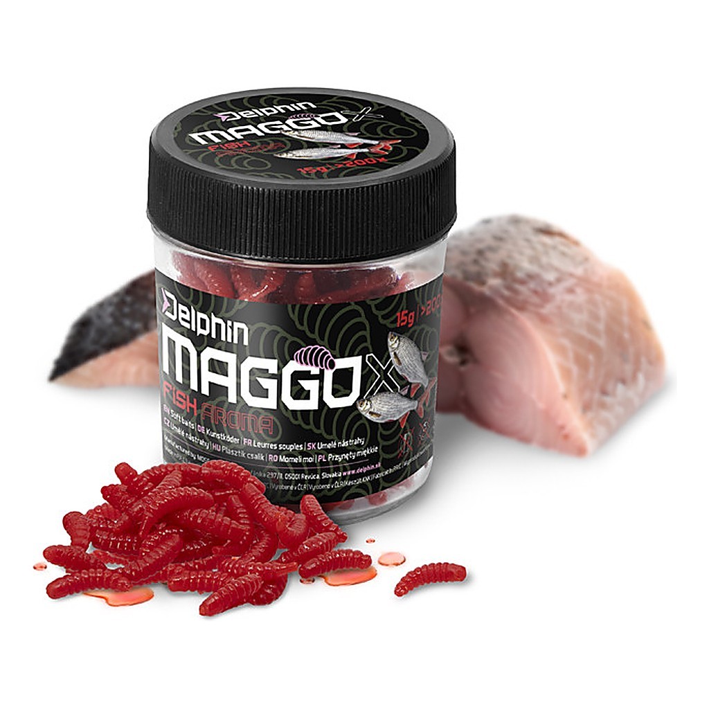 Delphin Artificial Bait Maggox Pop Up in de groep Kunstaas / Boilies, Haakaas & Grondaas / Nep-aas bij Sportfiskeprylar.se (101005771r)