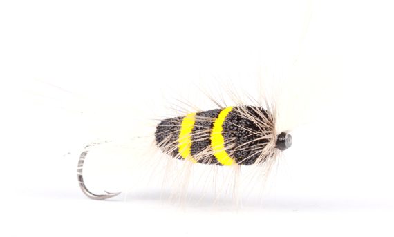 Bomber Tube - Bumble Bee - 0,75\'\' - 40mm in de groep Kunstaas / Vliegen / Buisvliegen bij Sportfiskeprylar.se (101923GL)