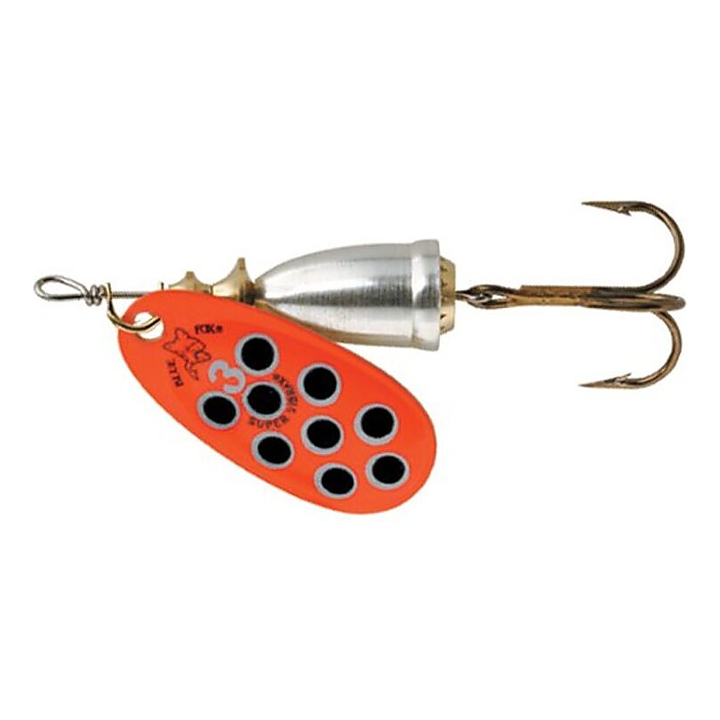 Blue Fox Vibrax Hot Pepper BFS Nr 4 RBS in de groep Kunstaas / Spinners / Inlinespinnare bij Sportfiskeprylar.se (102279NO)