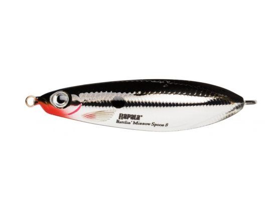 Rapala Minnow Spoon Rattlin 8 cm CH in de groep Kunstaas / Lepels bij Sportfiskeprylar.se (102321NO)