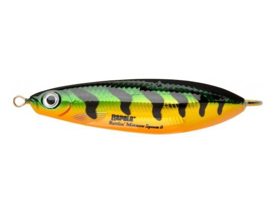Rapala Minnow Spoon Rattlin 8 cm FLP in de groep Kunstaas / Lepels bij Sportfiskeprylar.se (102323NO)