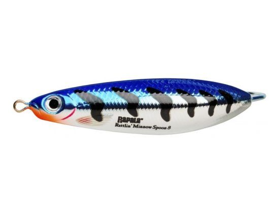 Rapala Minnow Spoon Rattlin 8 cm MBT in de groep Kunstaas / Lepels bij Sportfiskeprylar.se (102330NO)