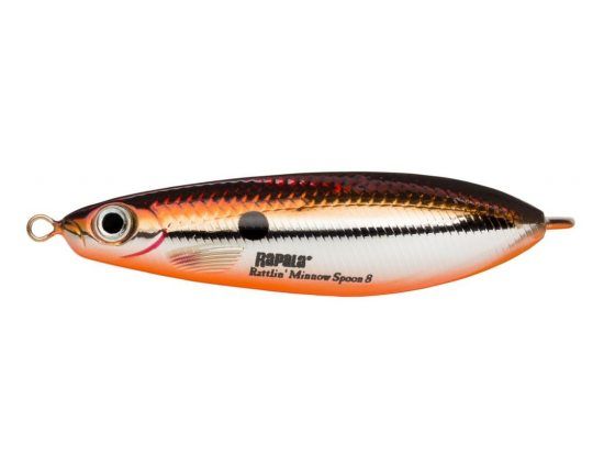 Rapala Minnow Spoon Rattlin 8 cm SBR in de groep Kunstaas / Lepels bij Sportfiskeprylar.se (102336NO)