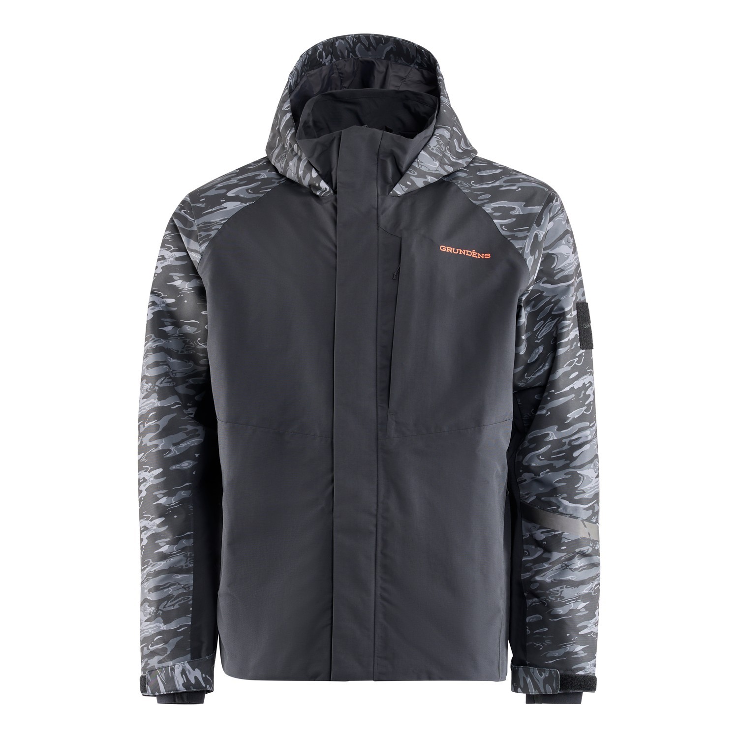 Grundéns Transmit X Jacket Blackbeard in de groep Kleding & Schoenen / Kleding / Jassen / Regenjassen bij Sportfiskeprylar.se (10282-908-0013r)