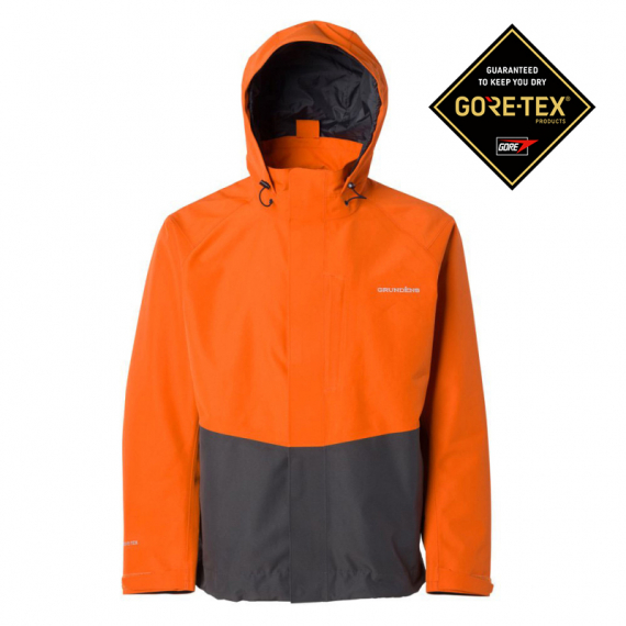 Grundéns Downrigger Gore-tex Jacket Burnt Orange in de groep Kleding & Schoenen / Kleding / Jassen / Shell jassen bij Sportfiskeprylar.se (10317-801-0013r)