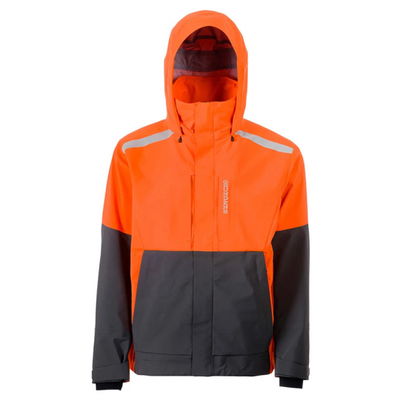 Grundéns Gambler Gore-Tex® Jacket Red Orange in de groep Kleding & Schoenen / Kleding / Jassen / Shell jassen bij Sportfiskeprylar.se (10352-607-r)