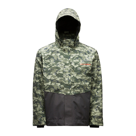 Grundéns Downrigger Gore-Tex Jacket Refraction Camo Green/Anchor in de groep Kleding & Schoenen / Kleding / Jassen / Regenjassen bij Sportfiskeprylar.se (10367-981-0015r)