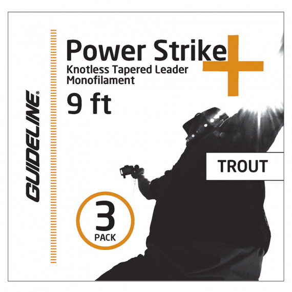 Guideline Power Strike (3pcs) in de groep Haken & Terminal Tackle / Voor zeevissen en materiaal voor onderlijnen / Kant-en-klare onderlijnen / Tapered onderlijnen bij Sportfiskeprylar.se (104549GLr)