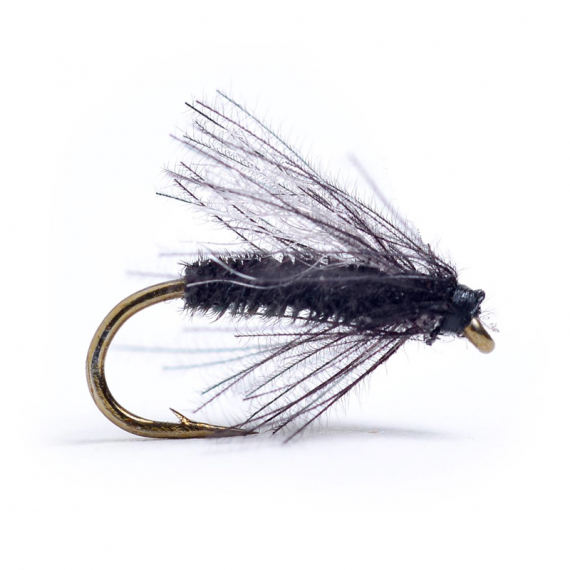 Umpqua Cdc Midge Black in de groep Kunstaas / Vliegen / Droge vliegen bij Sportfiskeprylar.se (104829GLr)