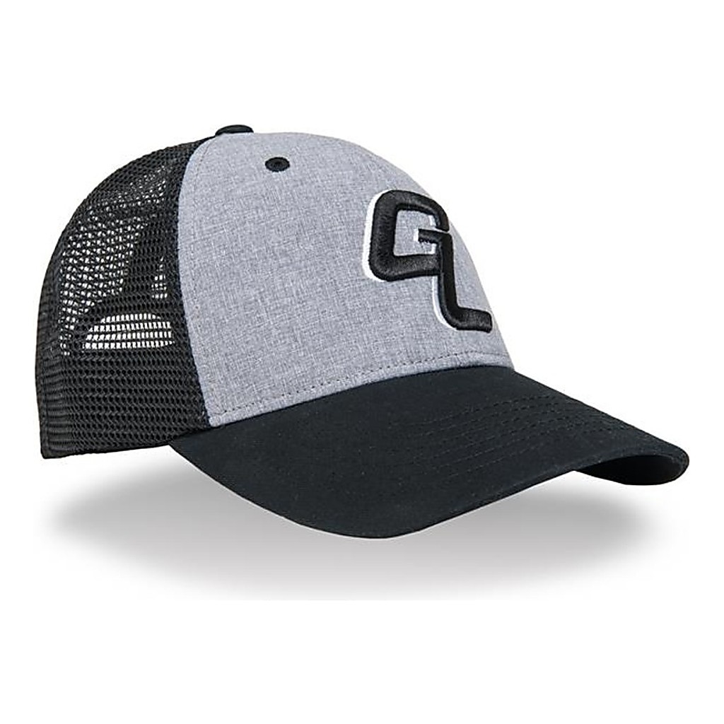 Guideline Logo Cap - Heather Grey/Black in de groep Kleding & Schoenen / Petten, mutsen en overig / Petten / Snapback-petten bij Sportfiskeprylar.se (106908GL)