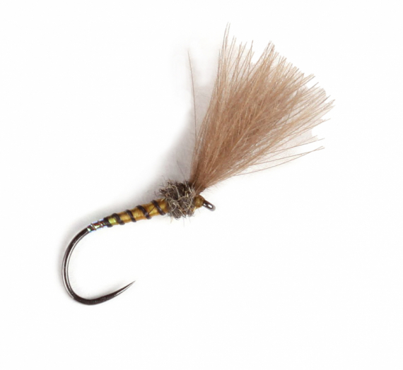 Guideline Yellow Owl Shuttlecock in de groep Kunstaas / Vliegen / Droge vliegen bij Sportfiskeprylar.se (107077GLr)