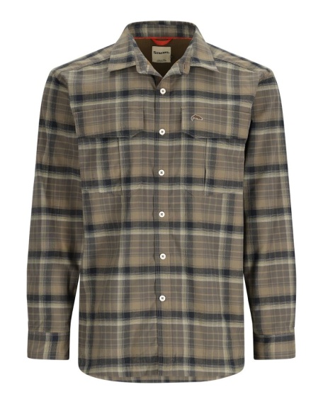 Simms Coldweather Shirt Hickory Asym Ombre Plaid in de groep Kleding & Schoenen / Kleding / Overhemden bij Sportfiskeprylar.se (10777-1133-20r)
