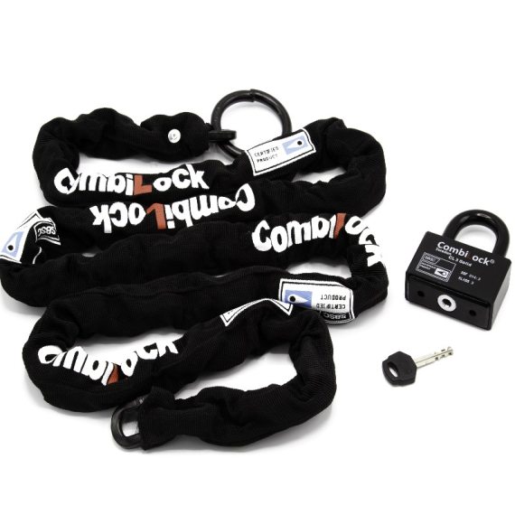 Combilock Chain 2,4m With Solid Padlock - Marine Elektronica & Boot - Bootaccessoires - Trailer Accessoires