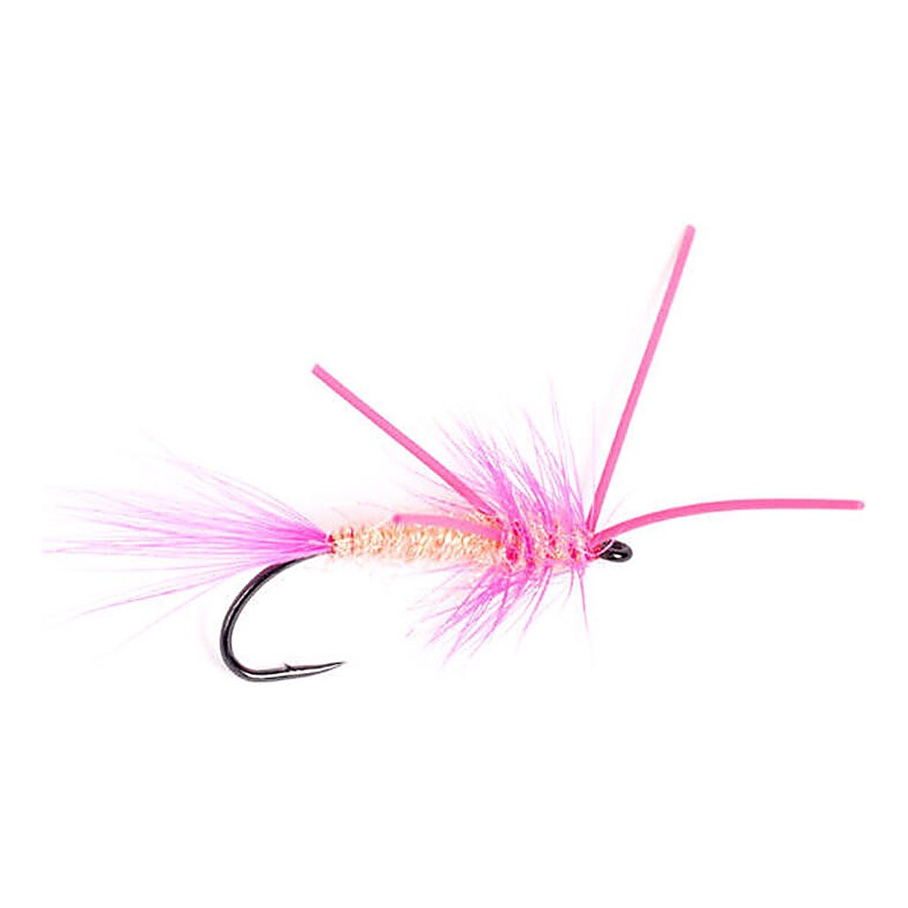 Guideline Rubber Leg Pink Streamer #8 in de groep Kunstaas / Vliegen / Streamers bij Sportfiskeprylar.se (108130GL)