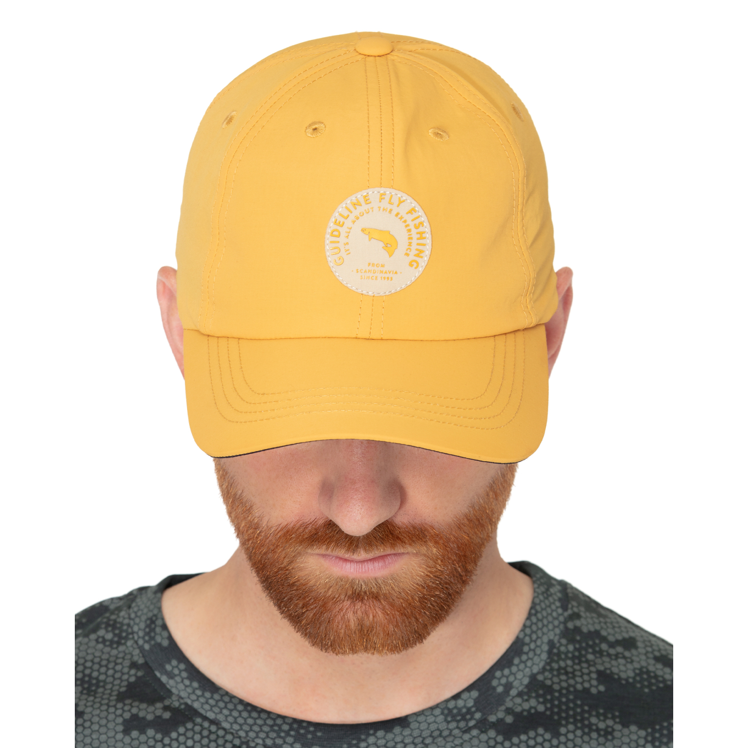 Guideline Badge Cap - Old Gold in de groep Kleding & Schoenen / Petten, mutsen en overig / Mutsen & Hoeden bij Sportfiskeprylar.se (108135GL)