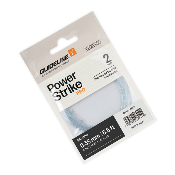 Guideline Salmon Leader 6\'5\'\' in de groep Haken & Terminal Tackle / Voor zeevissen en materiaal voor onderlijnen / Kant-en-klare onderlijnen / Tapered onderlijnen bij Sportfiskeprylar.se (108911GLr)