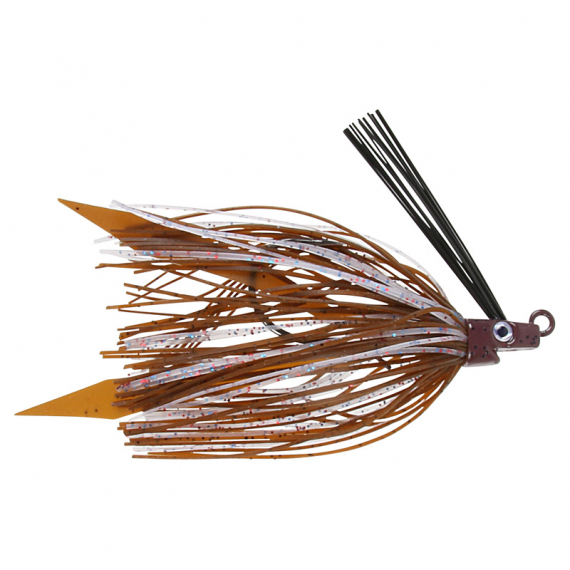 Pig Digger Swim Jig 16g - Motoroil Pepper in de groep Kunstaas / Jigs bij Sportfiskeprylar.se (11-SD15-MOP)