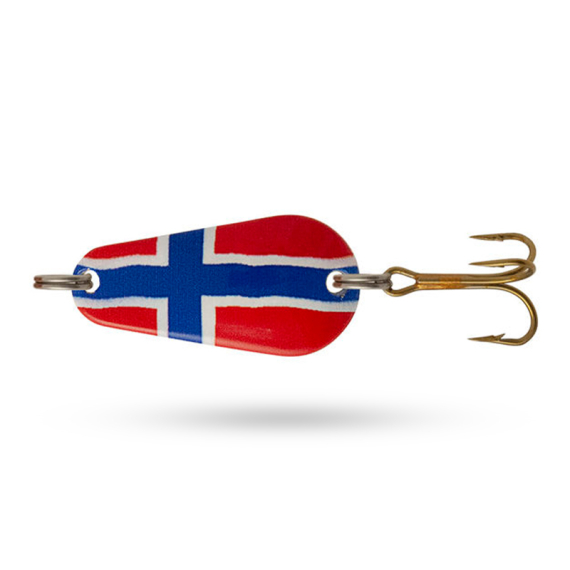 Sølvkroken Classic Norges Flagga in de groep Kunstaas / Lepels bij Sportfiskeprylar.se (110097SKr)