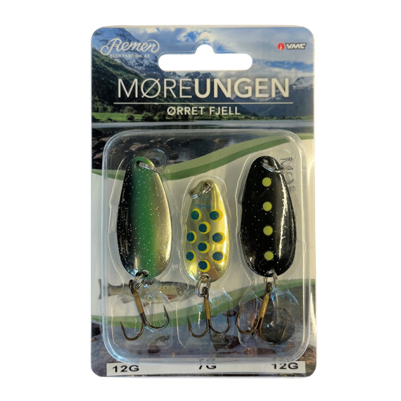 Remen Möreungen Trout - Arctic (3pcs) in de groep Kunstaas / Lepels bij Sportfiskeprylar.se (110398NO)