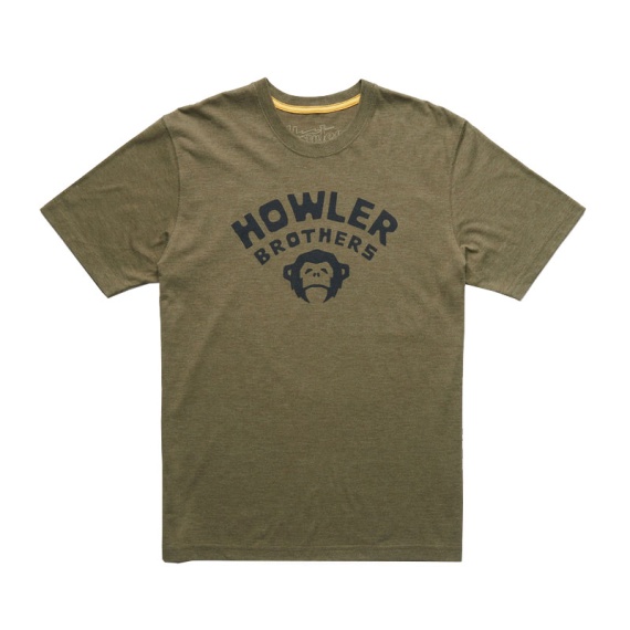 Howler T-Shirt Camp Holwer Fatigue S in de groep Kleding & Schoenen / Kleding / T-shirts bij Sportfiskeprylar.se (110922S-FAT-S)