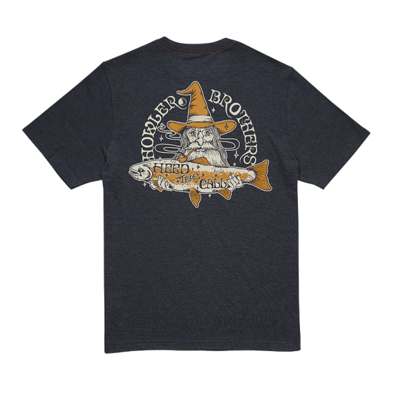 Howler Bros River Wizard Navy Heather in de groep Kleding & Schoenen / Kleding / T-shirts bij Sportfiskeprylar.se (110926S-RIV-Sr)