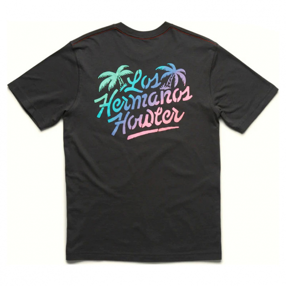 Howler T-Shirt Pocket Los Hermanos Fade Antique Black in de groep Kleding & Schoenen / Kleding / T-shirts bij Sportfiskeprylar.se (111022S-LOS-Mr)