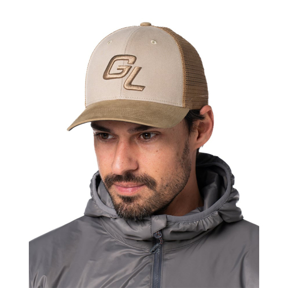 Guideline Logo Cap - Vintage Khaki in de groep Kleding & Schoenen / Petten, mutsen en overig / Petten bij Sportfiskeprylar.se (111064GL)