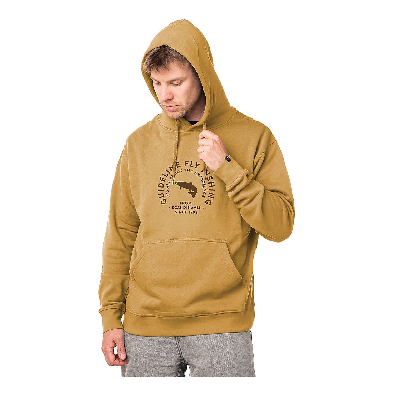 Guideline Scandi Hoodie Grain in de groep Kleding & Schoenen / Kleding / Truien / Hoodies bij Sportfiskeprylar.se (111074GLr)